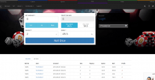 Betcoin dice screenshot 1