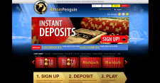 Bitcoin Penguin casino screenshot 1