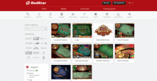 RedStar Poker casino screenshot 2